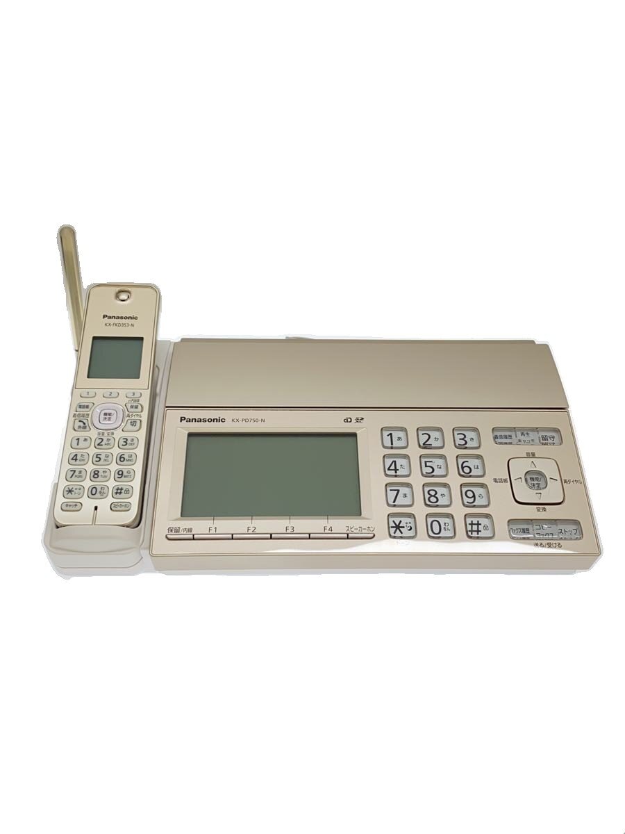 【中古】Panasonic◆FAX電話 おたっくす KX-PD750DL-N【家電・ビジュアル・オーディオ】