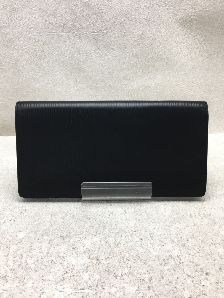 【中古】LOUIS VUITTON◆長財布 仕入 /--/BLK/無地/メンズ/ポルトフォイユブラザ/エピ/長財布【服飾雑貨他】