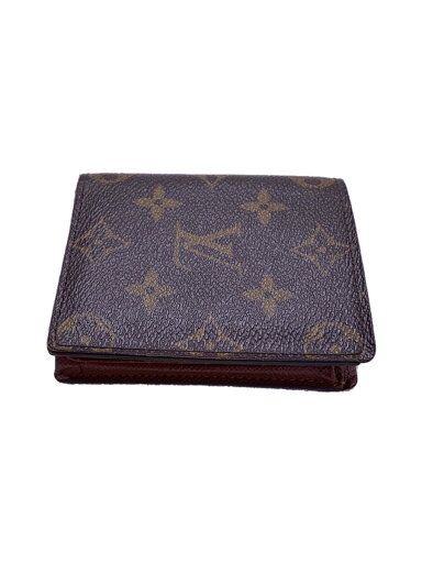 【中古】LOUIS VUITTON◆ポルト・フォイユ・マジェラン_モノグラム・キャンバス_BRW/PVC/BRW/レディース【服飾雑貨他】 【中古】LOUIS VUITTON◆ポルト・フォイユ・マジェラン_モノグラム・キャンバス_BRW/PVC/BRW/レディース【服飾雑貨他】