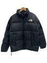 【中古】THE NORTH FACE◆ダウンジャケット/L/ナイロン/BLK/無地/ND92234【メンズウェア】