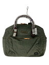 【中古】PORTER◆ボストンバッグ/ナイロン/KHK/無地/UMCX-7151【バッグ】