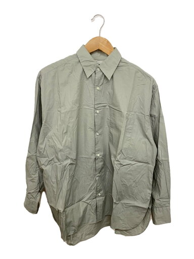 【中古】MARKAWARE◆21SS/COMFORT FIT SHIRTS/長袖シャツ/1/コットン/GRY/A21A-07SH01C【メンズウェア】 【中古】MARKAWARE◆21SS/COMFORT FIT SHIRTS/長袖シャツ/1/コットン/GRY/A21A-07SH01C【メンズウェア】