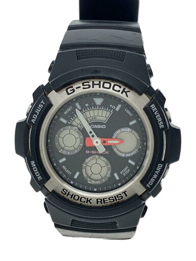 【中古】CASIO◆クォーツ腕時計・G-SHOCK/デジアナ/ブラック/ラバー/クロノグラフ【服飾雑貨他】 【中古】CASIO◆クォーツ腕時計・G-SHOCK/デジアナ/ブラック/ラバー/クロノグラフ【服飾雑貨他】