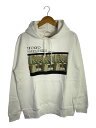 【中古】tokyo sequence/パーカー/L/コットン/WHT/プリント【メンズウェア】