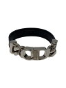 【中古】Dior HOMME◆ブレスレット/--/BLK/メンズ【服飾雑貨他】