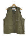 【中古】WTAPS◆22SS/LRRP VEST COPO WEATHERベスト/3/コットン/ベージュ/221WVDT-JKM01/【メンズウェア】