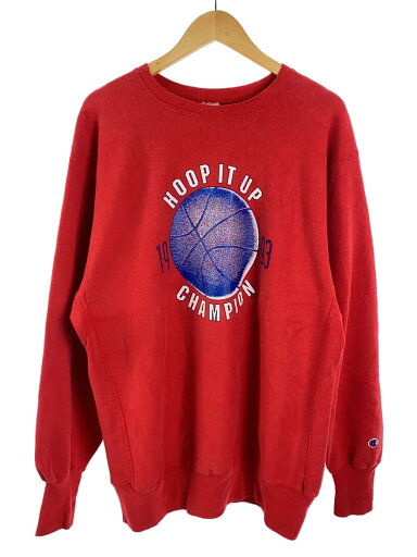 【中古】Champion◆Champion チャンピオン/スウェット/XXL/コットン/RED【メンズウェア】 【中古】Champion◆Champion チャンピオン/スウェット/XXL/コットン/RED【メンズウェア】