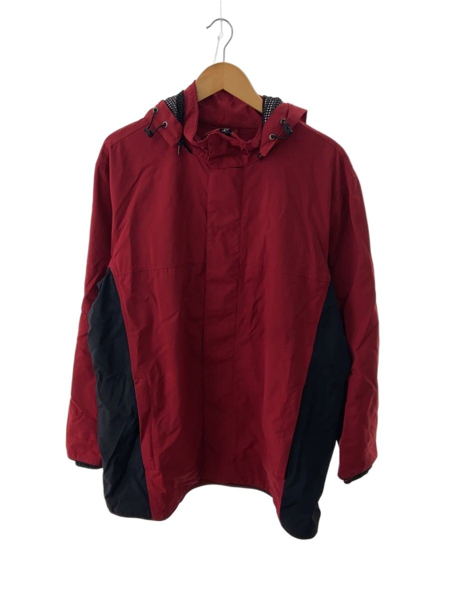 Rakuten - 【中古】EDDIE BAUER◆マウンテンパーカ/L/ナイロン/RED/無地/EBTEK【メンズウェア】