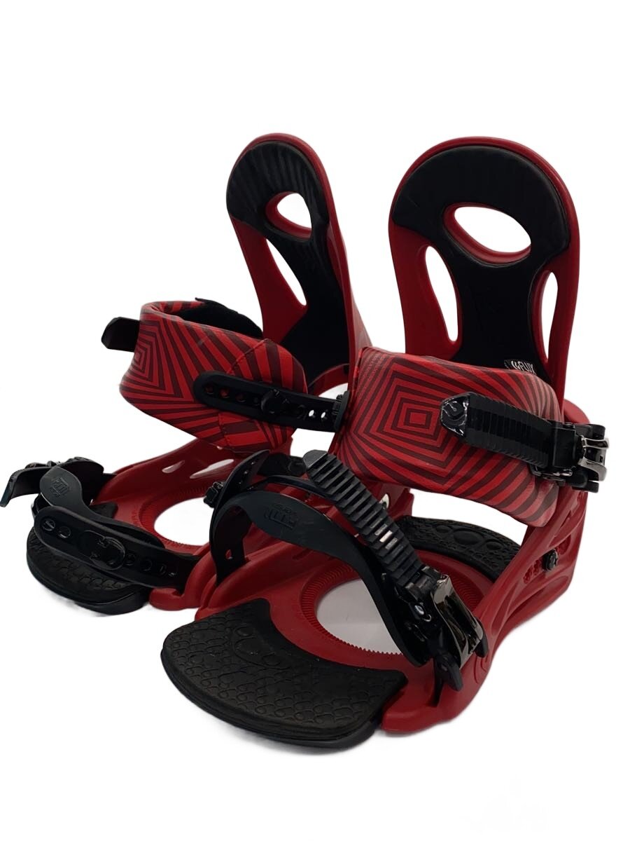 【中古】FLUX◆スノーボードバインディング/--/RED/DS【スポーツ】