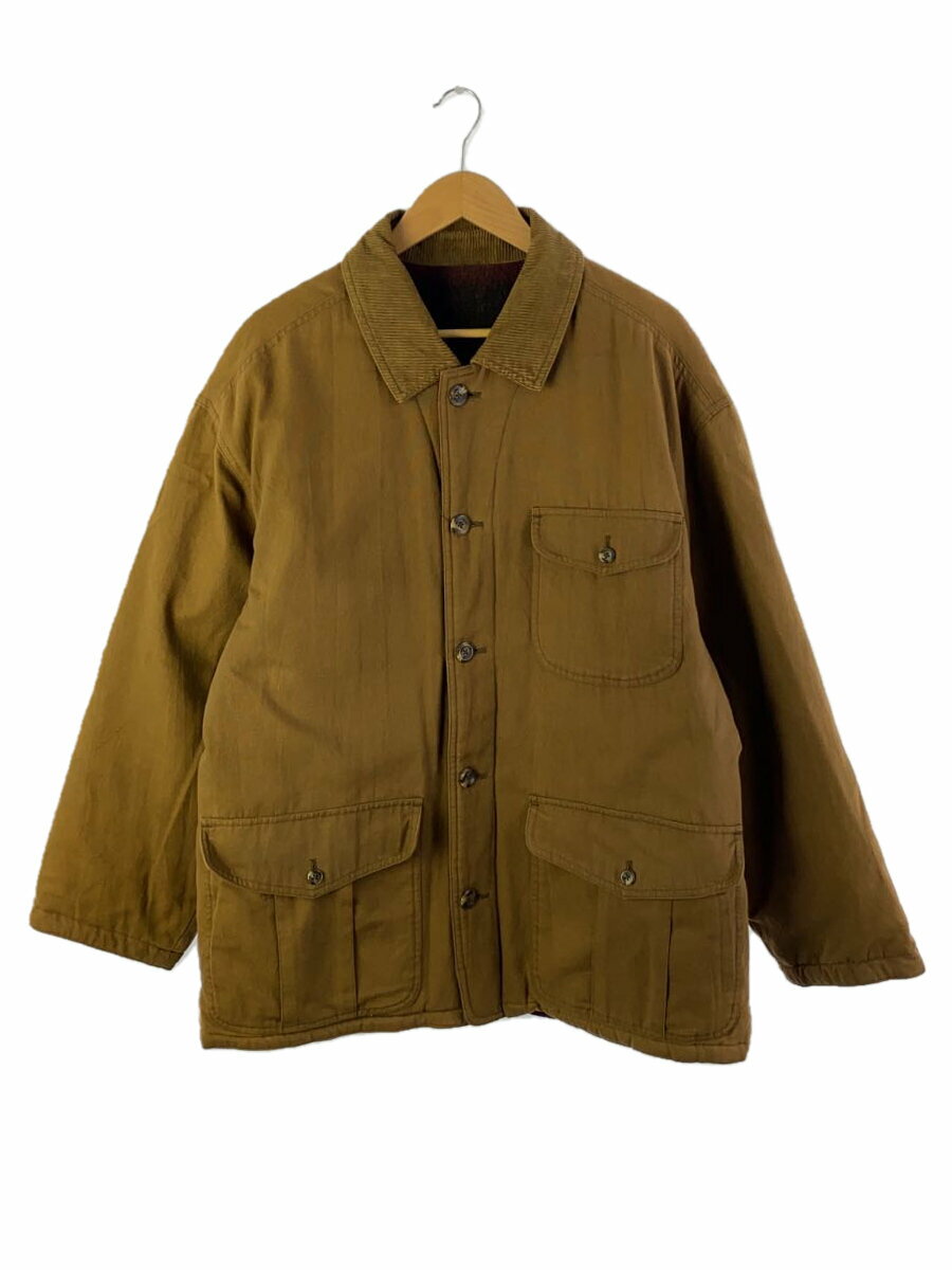 【中古】LANDS END◆90s/ジャケット/M/コットン/CML【メンズウェア】