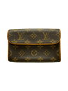 【中古】LOUIS VUITTON◆ルイヴィトン/ポシェット・フロランティーヌ_モノグラム・キャンバス/PVC/ブラウン/M51855【バッグ】
