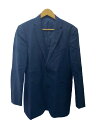 【中古】BURBERRY BLACK LABEL◆ジャケット/ウール/BLU/無地/D1H62-812-29//【メンズウェア】