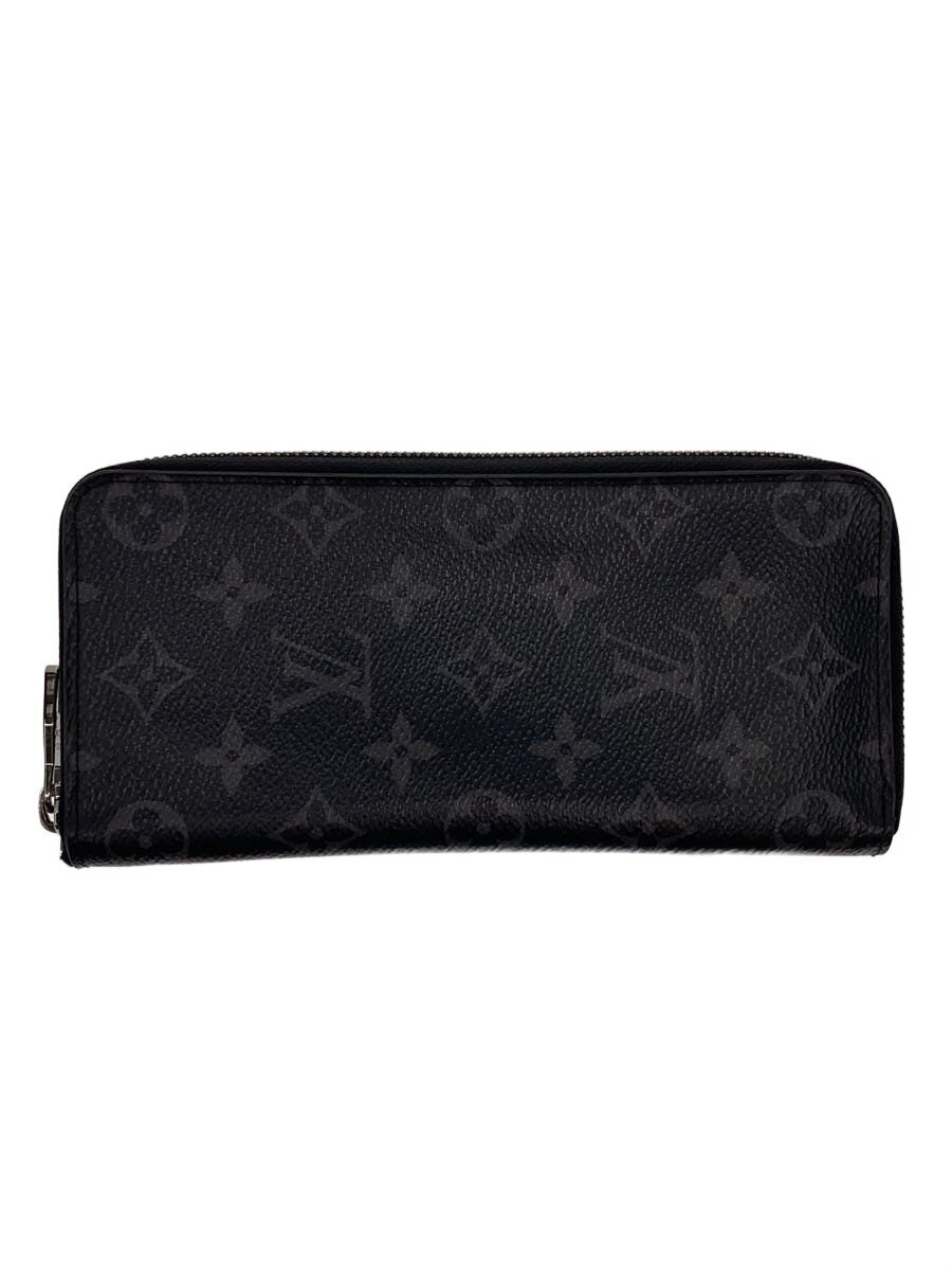 Rakuten - 【中古】LOUIS VUITTON◆ジッピー・ウォレット・ヴェルティカル_モノグラム・エクリプス/PVC/BLK/メンズ【服飾雑貨他】