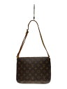 【中古】LOUIS VUITTON◆ミュゼット・タンゴ_モノグラム・キャンバス_ショートショルダー_BRW/PVC/BRW【バッグ】