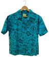 【中古】Vi Maikai Hawaiian /アロハシャツ/--/コットン/BLU/総柄//【メンズウェア】