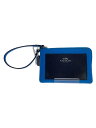 【中古】COACH◆ポーチ/PVC/BLU/無地/F65758【バッグ】