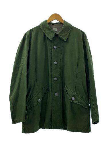 【中古】SWEDISH MILITARY◆M59/ミリタリージャケット/50/コットン/グリーン【メンズウェア】 【中古】SWEDISH MILITARY◆M59/ミリタリージャケット/50/コットン/グリーン【メンズウェア】