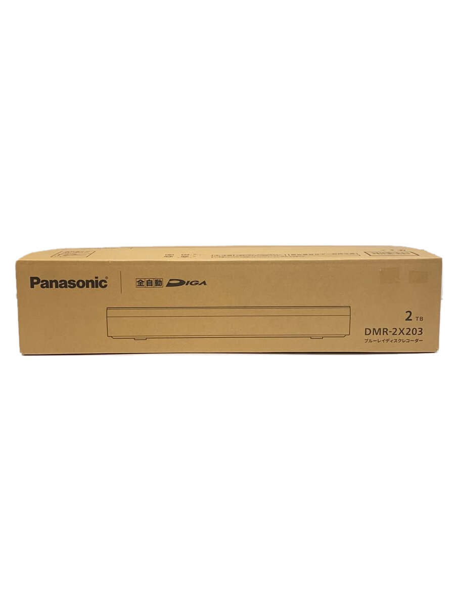 【中古】Panasonic◆ブルーレイレコーダー DMR-2X203【家電・ビジュアル・オーディオ】