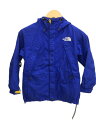 【中古】THE NORTH FACE◆ジャケット/130cm/ナイロン/BLU/NPJ15701/SCOOP JACKET Kids/汚れ有【キッズ】