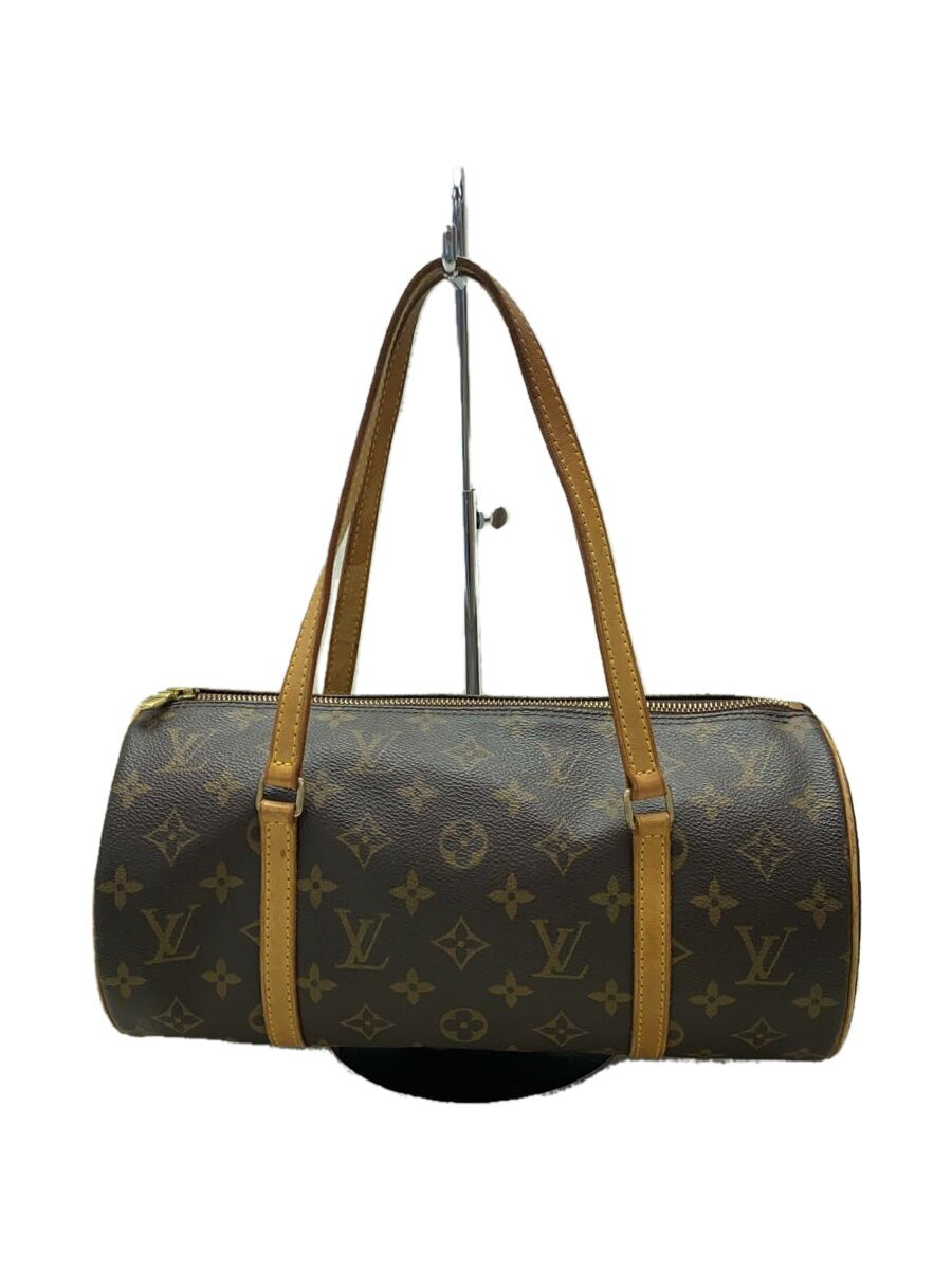 【ブランド】LOUIS VUITTON 【ブランドカナ】ルイヴィトン 【型番】M40711 【程度】B 【サイズ】 【メインカラー】ブラウン 【素材・生地】PVC（ビニール） 【キーワード】　　 2024/12/05 セカンドストリート鳥栖蔵上店【2847】【中古】LOUIS VUITTON◆3)パピヨン30_モノグラム・キャンバス_BRW/PVC/BRW ブランド LOUIS VUITTON 型番 M40711 カラー ブラウン 柄 素材・生地 PVC（ビニール）>色・素材について サイズ >サイズ表示について 実寸（cm） 【バッグ】 マチ：14 / 高さ：14 / 幅：30 / 持ち手：49 【その他】 その他サイズ：/ 商品は　セカンドストリート鳥栖蔵上店の店頭にて販売しております。商品に関するお問合わせは、お電話(TEL:0942-87-5080)にて、問合わせ番号：2328475291098をお伝えください。 配送方法やお支払い方法に関するお問い合わせは、サポートセンターまでご連絡をお願いします。 ※お電話の対応は営業時間内のみとなります。お問い合わせフォームでお問い合わせの際はご注文番号をご記入下さい この商品に関する出品店舗からのコメント レザー部分擦れがあり、持ち手色褪せがあります。