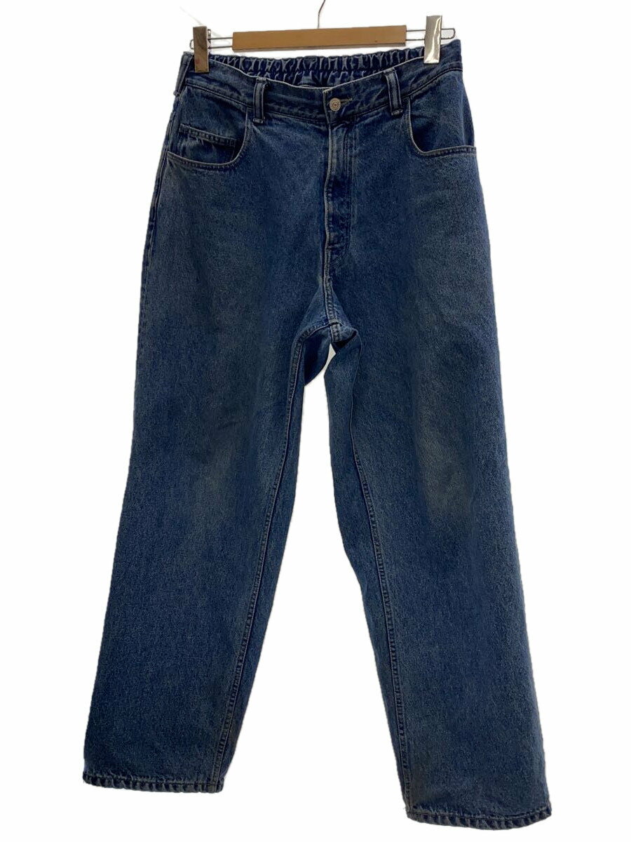 【中古】COOTIE◆ボトム/S/デニム/インディゴ/無地/10.5oz Denim 5 Pocket Easy Baggy【メンズウェア】