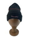 【中古】Supreme◆ニットキャップ/--/アクリル/BLK/メンズ【服飾雑貨他】