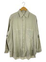 【中古】HERILL◆23AW/Cottoncashmere Workshirts/1/コットン/BEG/23-050-hl-8000-3//【メンズウェア】(4)
