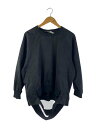 【中古】UNDERCOVER◆バックオープンプルオーバー/トップス/1/シルク/BLK/UCV1407【レディースウェア】