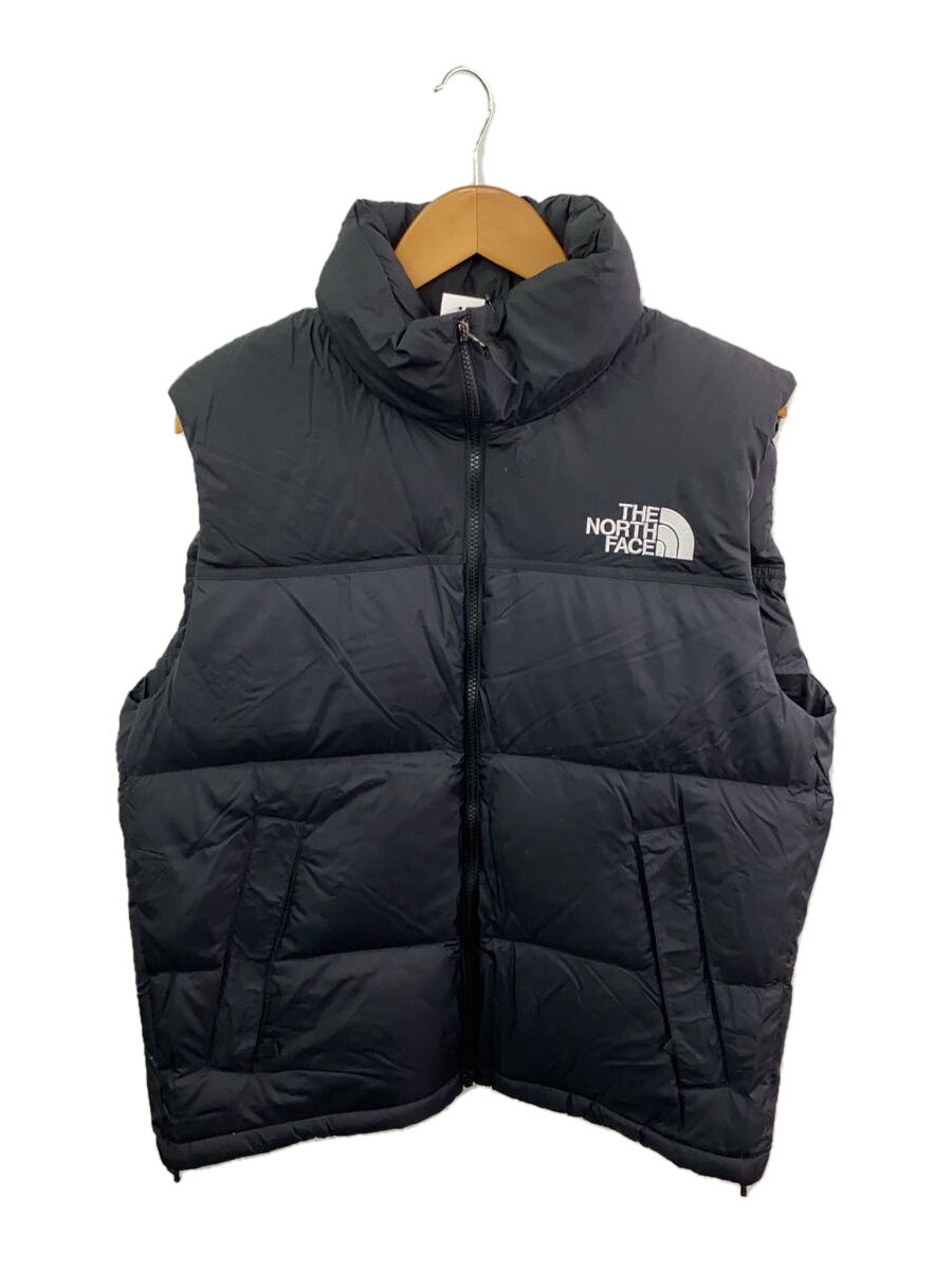 【中古】THE NORTH FACE◆ダウンベスト/M/ナイロン/ブラック/ND92338/ヌプシベスト/Nuptse/タウンユース【メンズウェア】