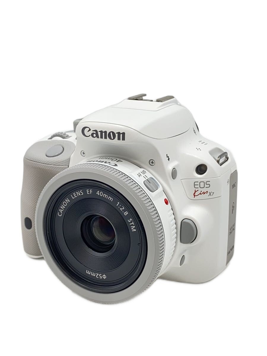 【中古】CANON◆デジタル一眼カメラ EOS Kiss X7 ダブルレンズキット 2 DS126441【カメラ】