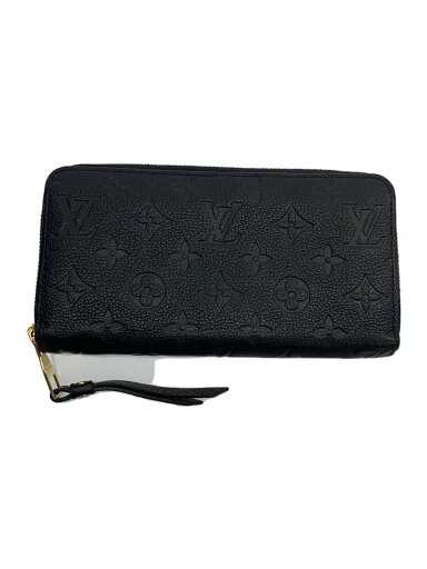 【中古】LOUIS VUITTON◆ジッピー・ウォレット_モノグラム・アンプラント_BLK/牛革/BLK/モノグラム/メンズ//【服飾雑貨他】 【中古】LOUIS VUITTON◆ジッピー・ウォレット_モノグラム・アンプラント_BLK/牛革/BLK/モノグラム/メンズ//【服飾雑貨他】
