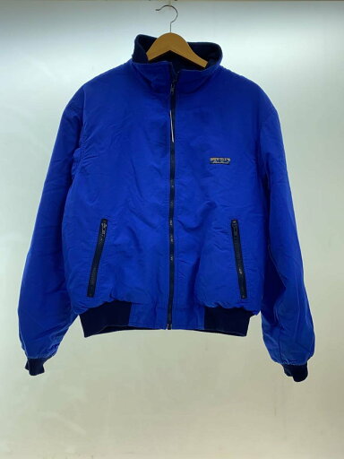 【中古】EDDIE BAUER◆ナイロンジャケット/M/ナイロン/BLU/無地【メンズウェア】 【中古】EDDIE BAUER◆ナイロンジャケット/M/ナイロン/BLU/無地【メンズウェア】