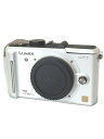 【中古】Panasonic◆デジタル一眼カメラ LUMIX DMC-GF1C パンケーキレンズキット/レンズ欠品【カメラ】