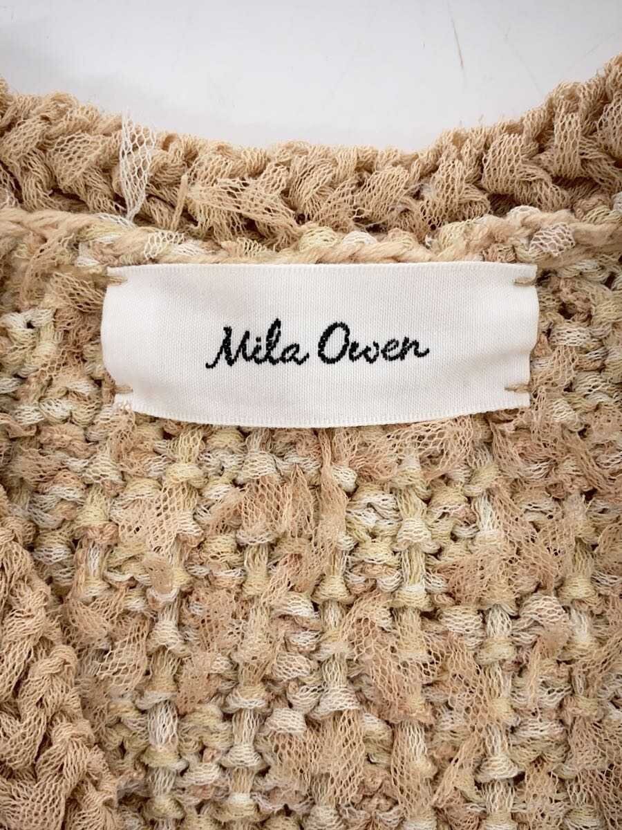 【中古】Mila Owen◆ニットツイードショートジャケット/O/ポリエステル/BEG/09WNJ251183【レディースウェア】 jumblestore-37962038 2nd STREET 楽天市場店 サンプル画像3