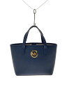 【中古】MICHAEL KORS◆ハンドバッグ/--/NVY/FP-1611【バッグ】(4)