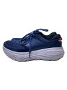【中古】HOKA ONE ONE◆ローカットスニーカー/25.5cm/NVY/1110538 OTOT//【シューズ】(4)