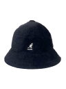 【中古】KANGOL◆ハット/M/アクリル/BLK/無地/メンズ【服飾雑貨他】