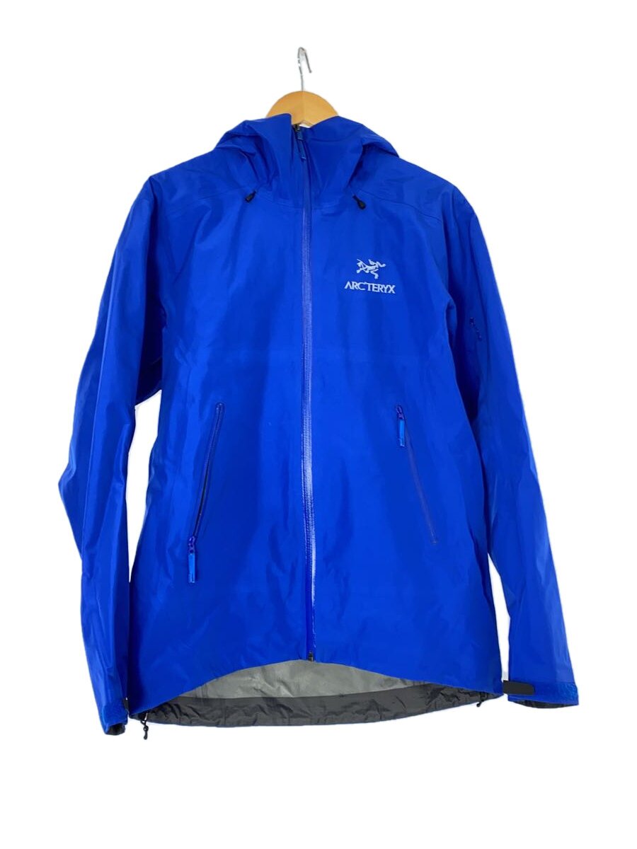 【中古】ARC’TERYX◆マウンテンパーカ/S/ナイロン/ブルー/無地/26844-133173-10/21【メンズウェア】