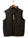 【中古】Crocodile◆キルティングベスト/M/ポリエステル/グレー/無地/1604-35409【メンズウェア】
