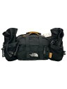 【中古】THE NORTH FACE◆x HENDER SCHEME/HS MB LUMBAR/レザー切替/ウエストバッグ/ブラック//【バッグ】