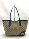 【中古】GUCCI◆トートバッグ/--/CML/総柄/インターロッキングG/169946 000926【バッグ】