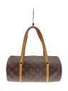 【中古】LOUIS VUITTON◆2)パピヨン30_モノグラム・キャンバス_BRW/PVC/BRW【バッグ】