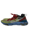 【中古】NIKE◆REACT ELEMENT 87/UNDERCOVER/リアクトエレメントアンダーカバー/マルチカラー/27.5cm【シューズ】