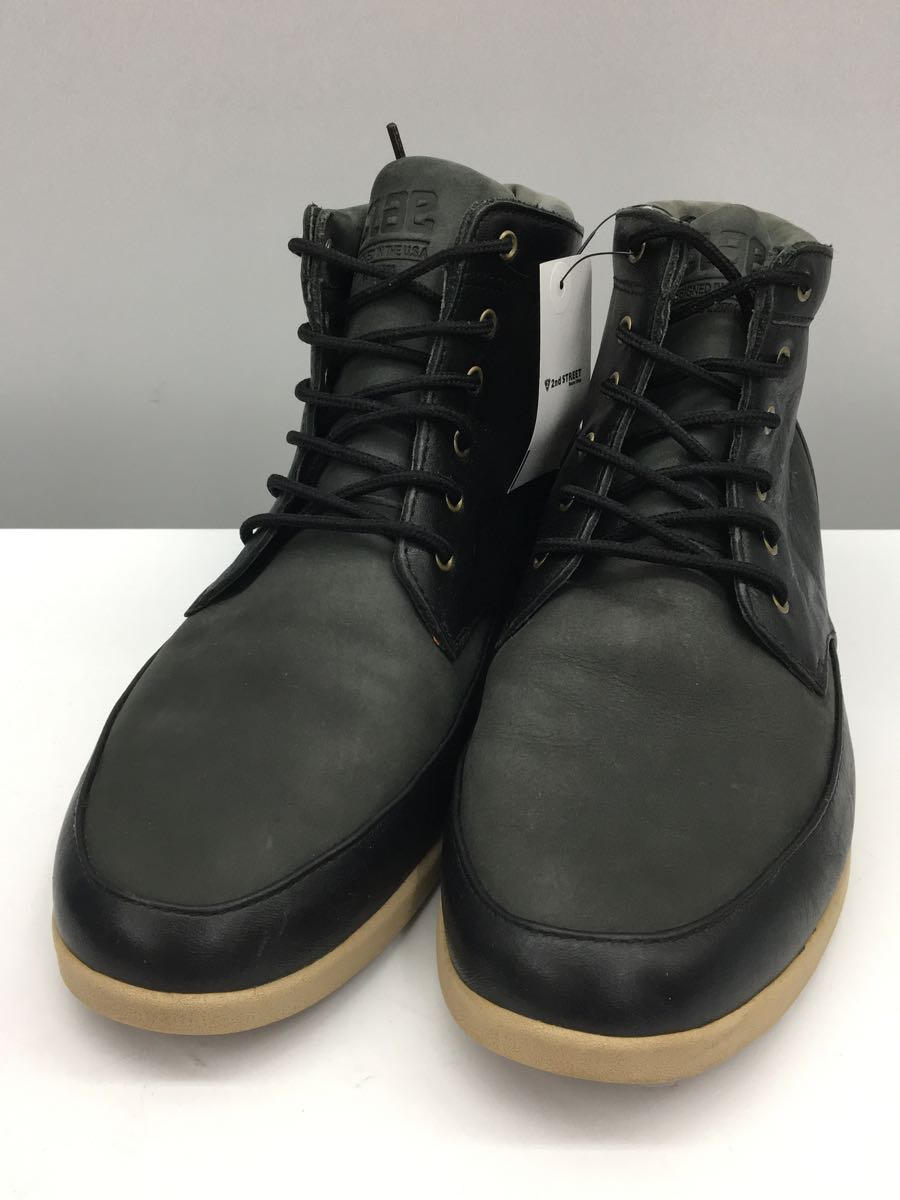 【中古】Clae◆ハイカットスニーカー/27cm/BLK/HAMILTON【シューズ】