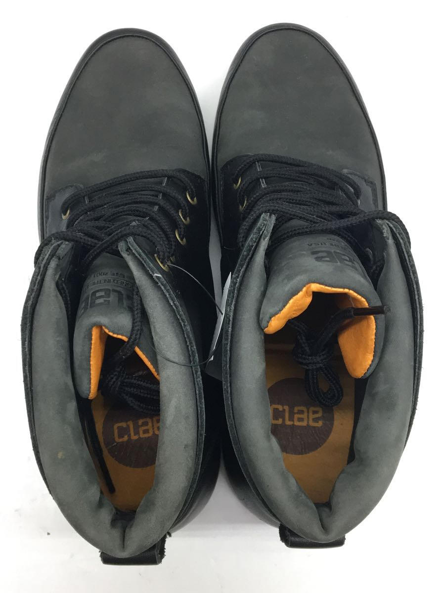 【中古】Clae◆ハイカットスニーカー/27cm/BLK/HAMILTON【シューズ】