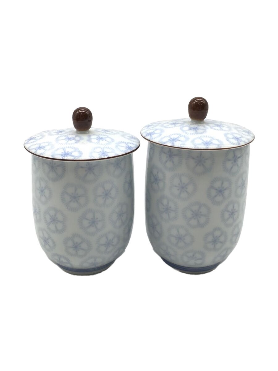 【中古】深川製磁◆湯呑/2点セット/宮内庁御用達//【キッチン用品】
