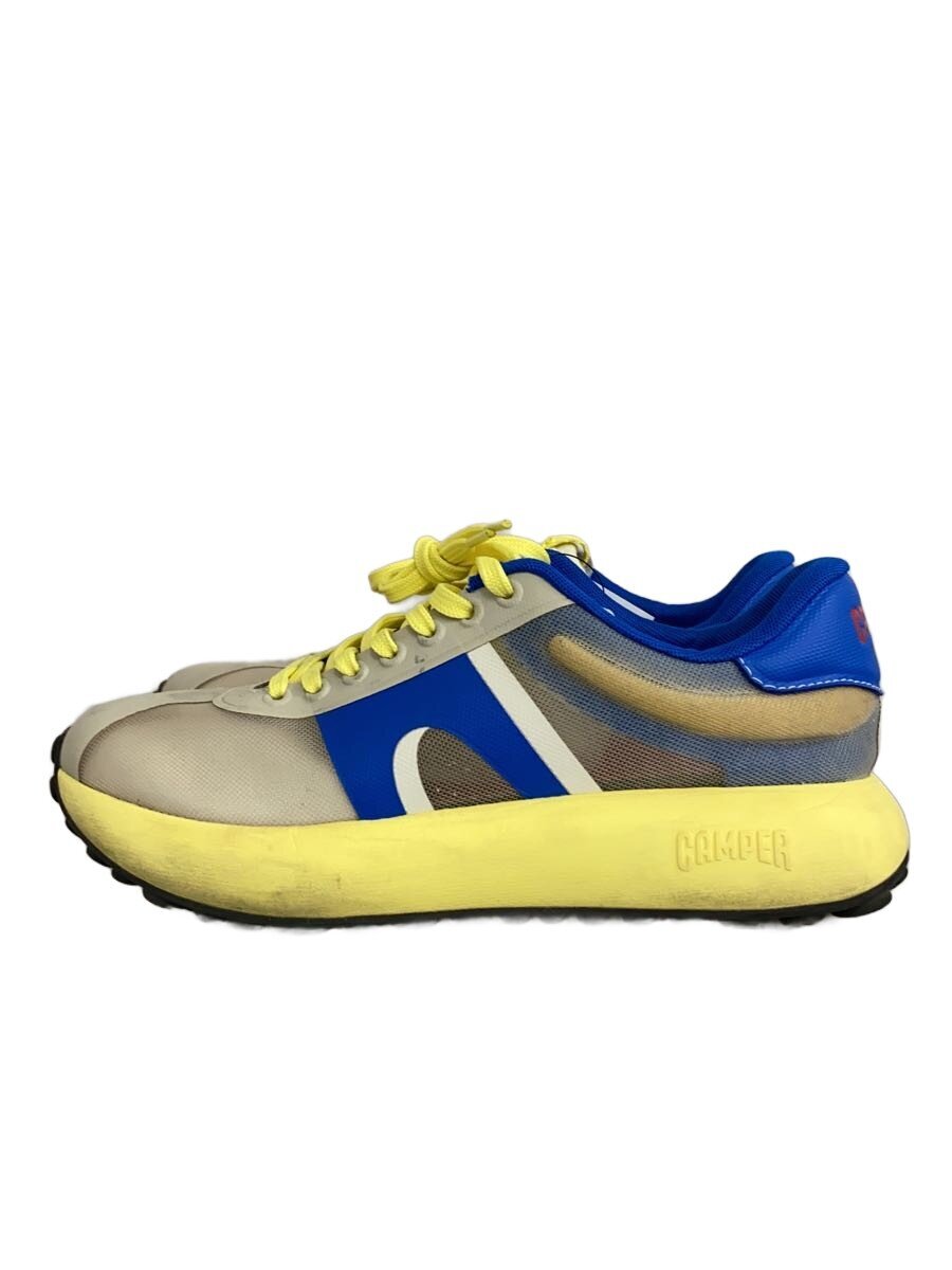 【中古】camper◆ローカットスニーカー/--/YLW/K100944-001/汚れ有【シューズ】