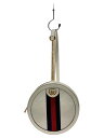 【中古】GUCCI◆オフディアバックパック/リュック/レザー/WHT/白/598661/GG【バッグ】