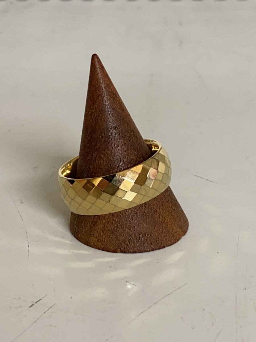 【中古】JINA BRING◆リング/--/GLD/メンズ【服飾雑貨他】