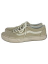 【中古】VANS◆ローカットスニーカー/26cm/ベージュ/キャンバス/V359CL+【シューズ】